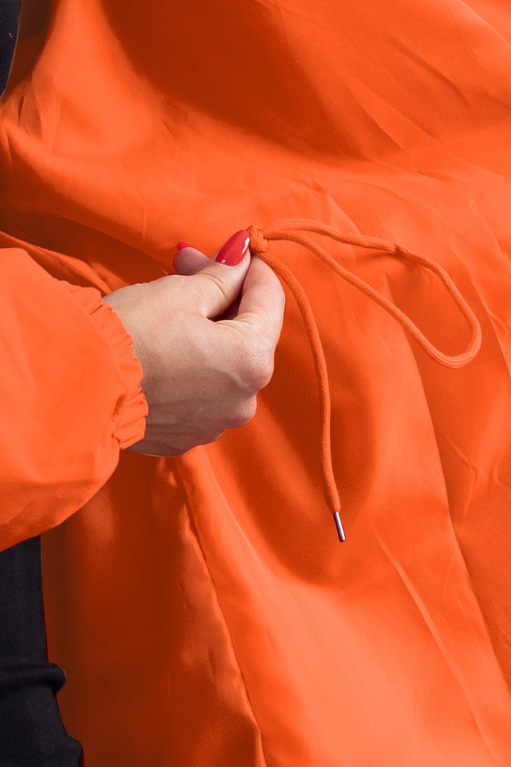 Leanne Water-Resistant Oversized Hooded Jacket