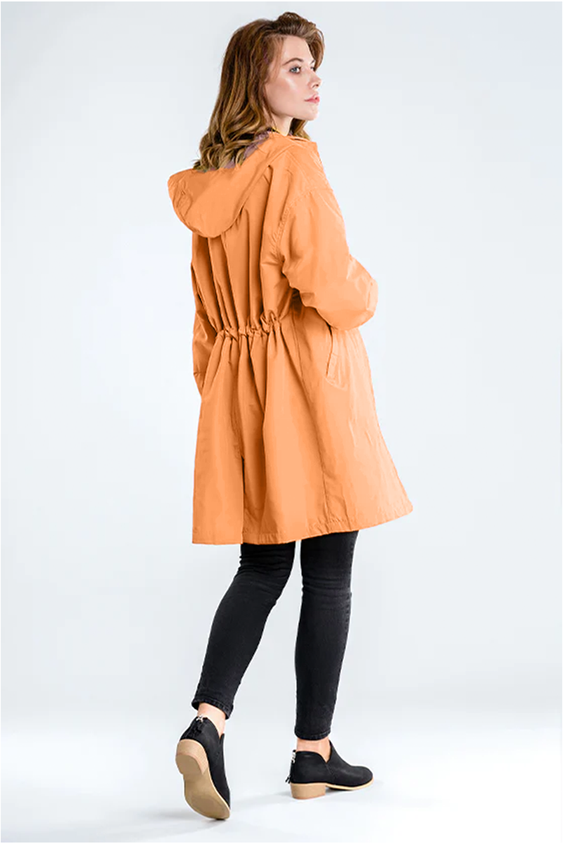 Leanne Water-Resistant Oversized Hooded Jacket