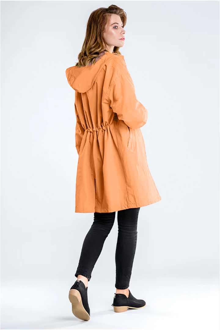Leanne Water-Resistant Oversized Hooded Jacket